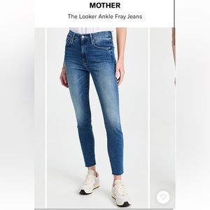 MOTHER | High Waisted Hooker Ankle Fray Jean